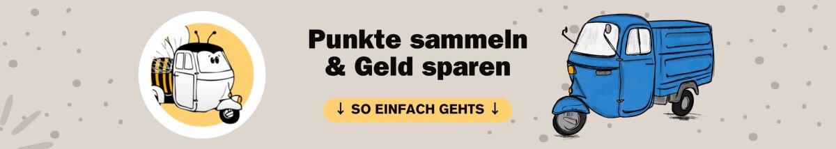 Wir stellen unser Bonuspunktesystem vor - 
