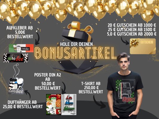 Gratisartikel bei italobee - 