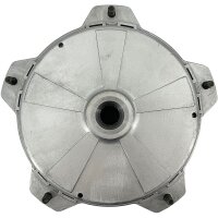 Bremstrommel aus Aluminium für die Hinterachse, silber