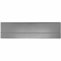 Zierleiste Kunststoff für Türe, Farbe: grau,...