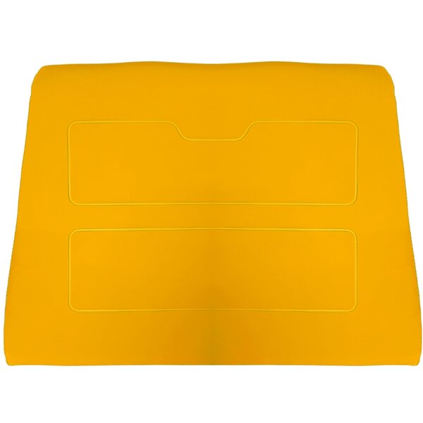 Rückenlehne für Sitzbank in Farbe: gelb