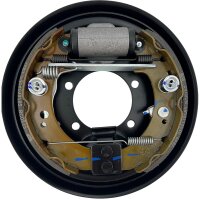 Bremsankerblech C81 hinten komplett mit Anbauteile, rechts