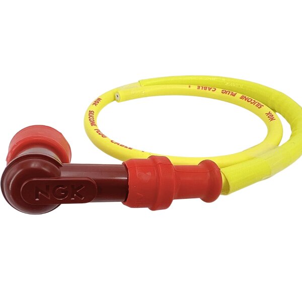 Zündkerzenstecker mit Silikonkabel NGK für Zündkerzen mit M4 Gewinde