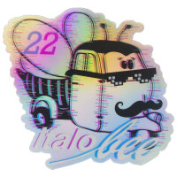 Aufkleber Sticker 2022, Mr. italobee