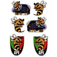 Stickerbogen Aufkleber "Bad Bee"