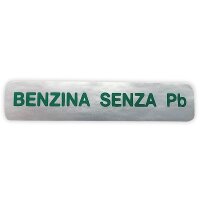 Aufkleber "Benzina Senza Pb" (seltener...