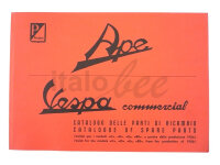 Ersatzteilkatalog APE Commercial mod. C, D, E, E0 ab 1956