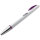 Kugelschreiber italobee, Farbe: weiß/violett