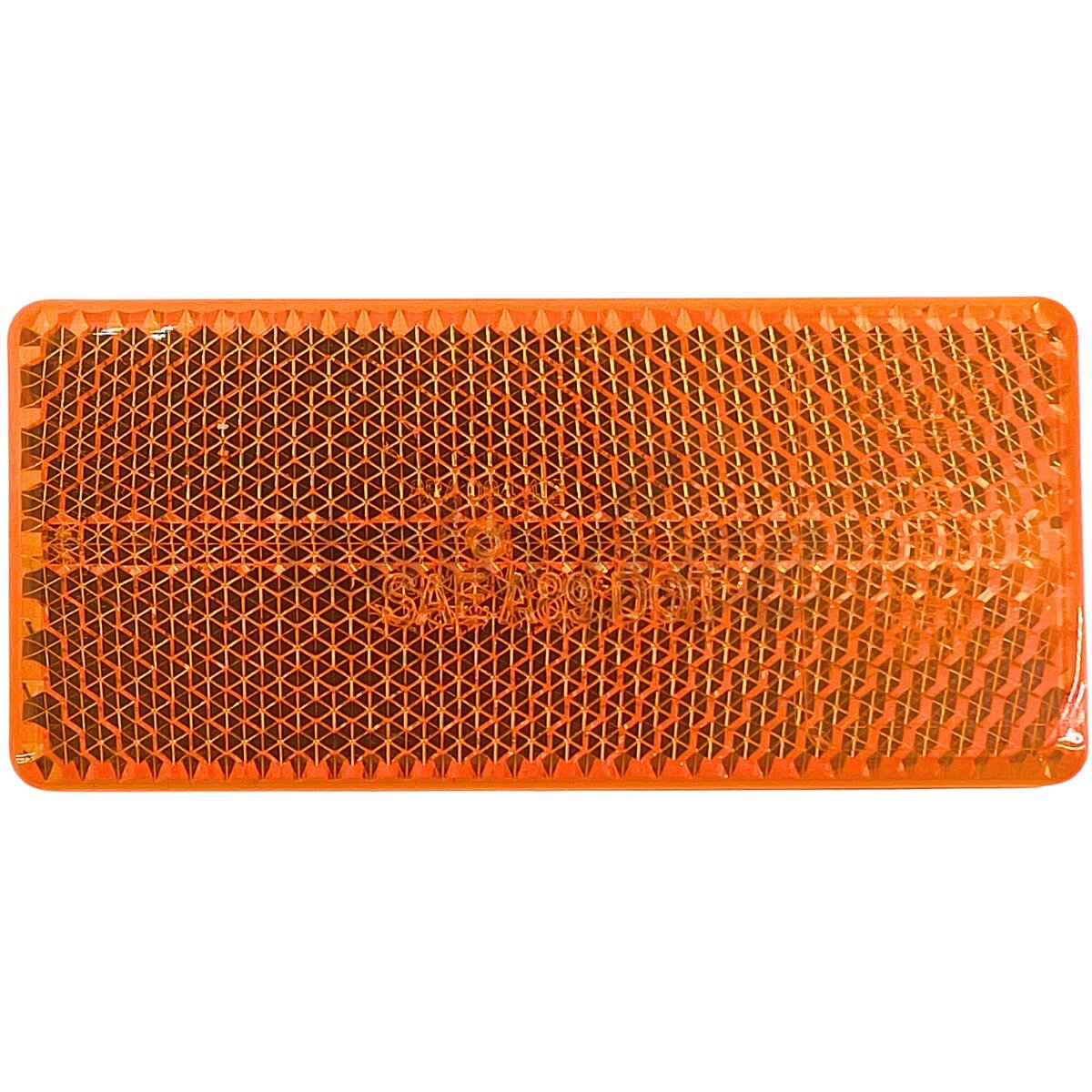Reflektor 70x35mm, selbstklebend, Farbe: orange - italobee Shop, 3,57 €
