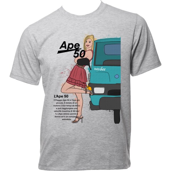 Männer Premium T-Shirt in grau, Kollektion No. 5 L