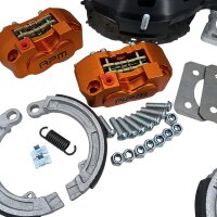 Umbausatz auf Scheibenbremsen für die Hinterachse,...