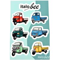 Stickerbogen "Ape-Kollektion" DIN A6