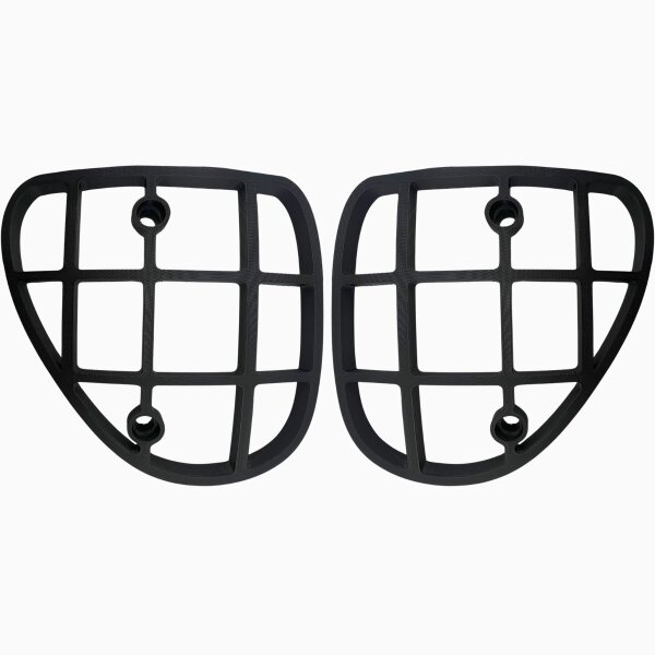 Schutzgitter Set für Blinker, Farbe: schwarz