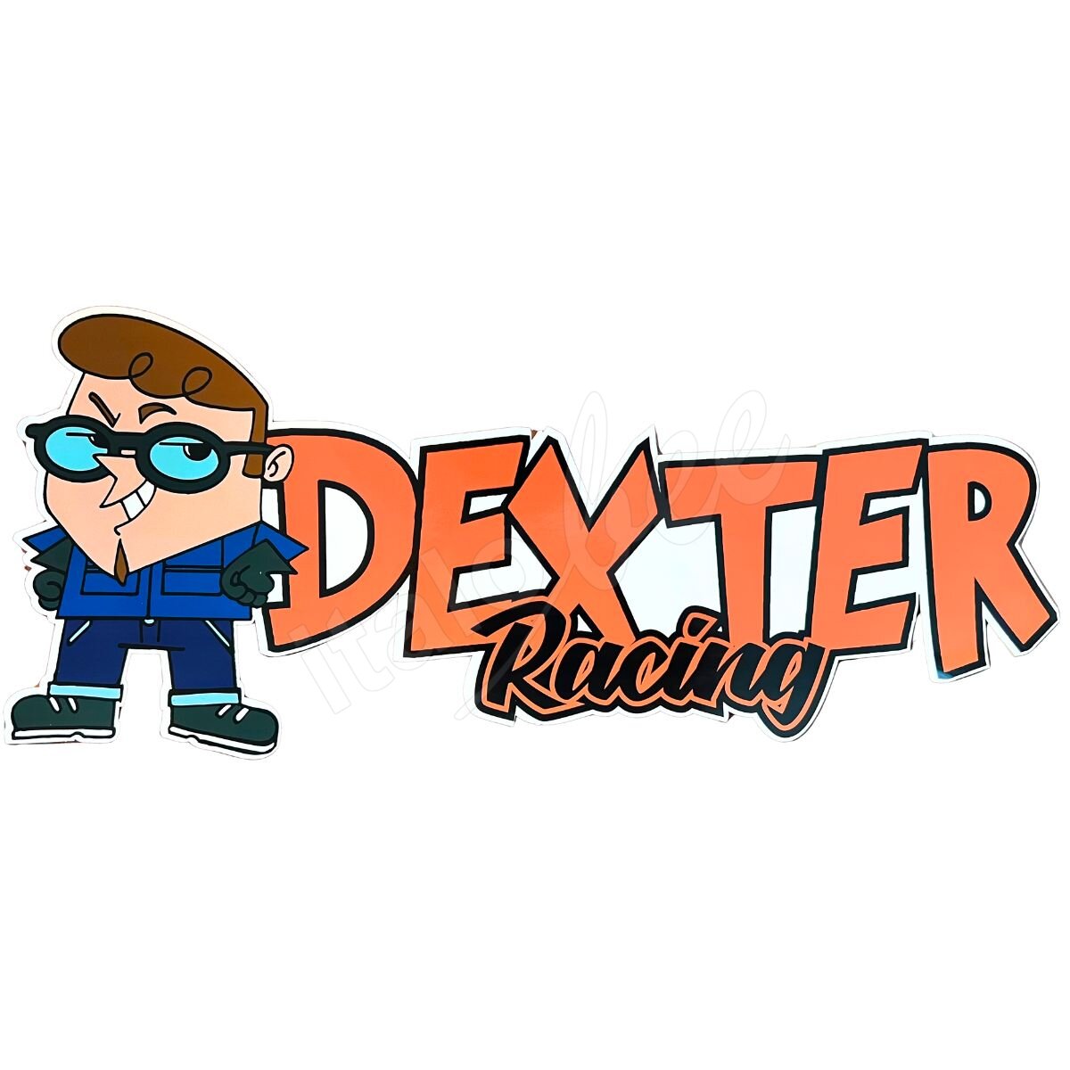 Vector Dexter Racon Aufkleber Dexter Racing XXL - italobee Shop, 5,90