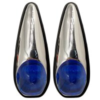 Blinker Chrom/Blau