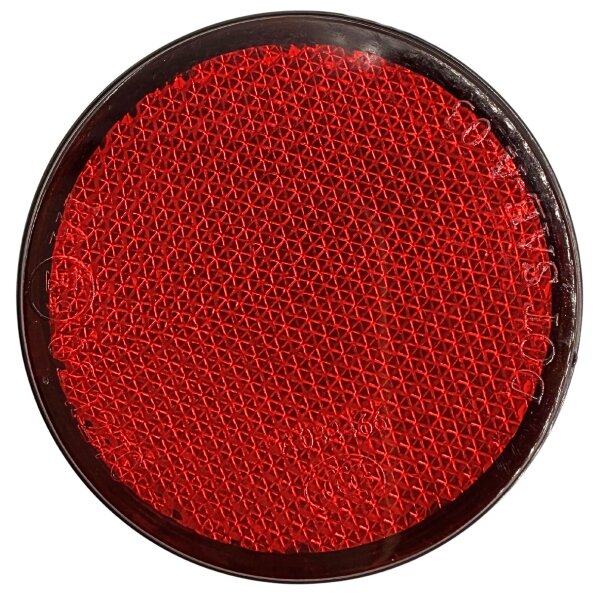 Reflektor rund rot