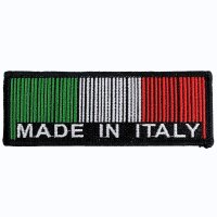 Aufnäher "Made in Italy"