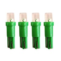 Stecksockelbirnen T5 für Instrumente LED grün