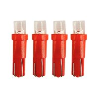Stecksockelbirnen T5 für Instrumente LED rot
