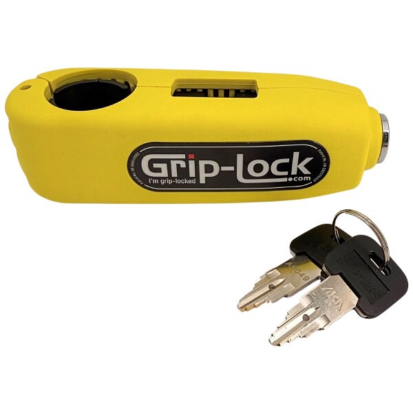 Diebstahlsicherung Grip-Lock gelb