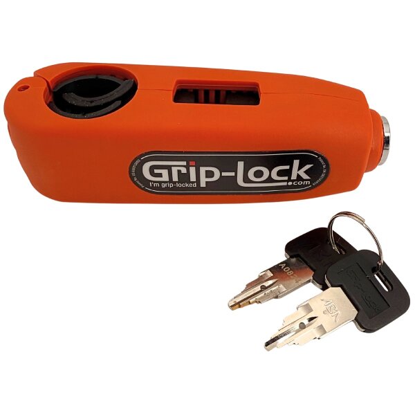 Diebstahlsicherung Grip-Lock orange