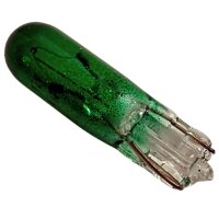 Stecksockelbirnen T5 für Instrumente grün