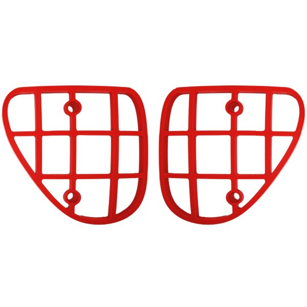 Schutzgitter Set für Blinker rot