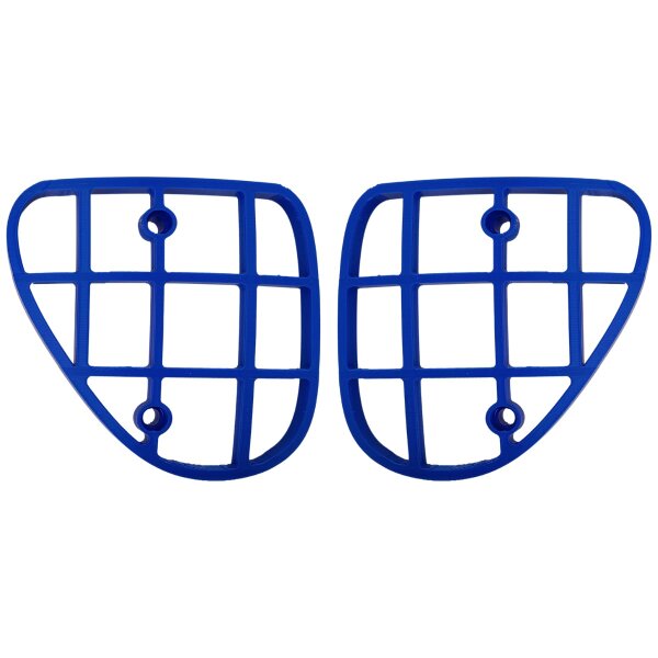 Schutzgitter Set für Blinker blau