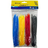Kabelbinder-Sortiment 100-teilig 150 x 2,5 mm