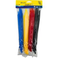 Kabelbinder-Sortiment 100-teilig 200 x 4,6 mm