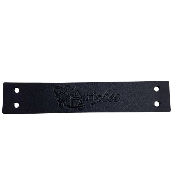 Türfangband "Standard" aus Echtleder, Farbe: schwarz