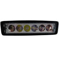 Mini Scheinwerfer rechteckig 6 LED – 12 V