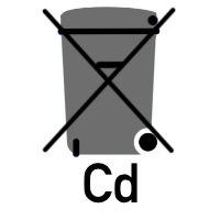 Batteriesymbole Cd